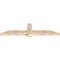 Ekena Millwork Eugene Smooth Timber Gable Bracket, Douglas Fir, 72"W x 18"H x 3 1/2"D x 5 1/2"F, 6/12 Pitch GBW072X18X0406EUG00SDF - alternate 2